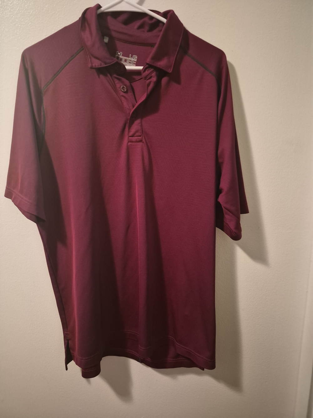 Under Armour Men's Polo in Burgundy